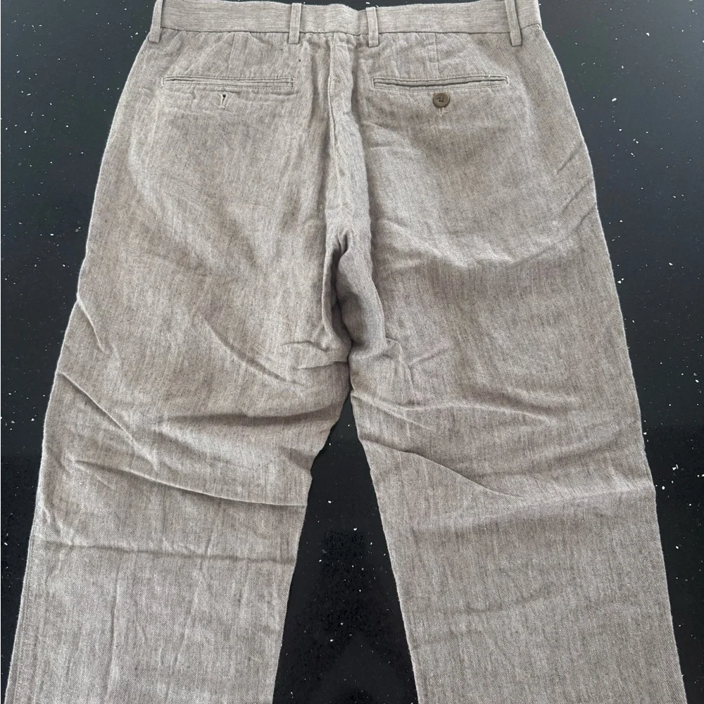 Banana Republic Men's Gray Aiden Fit Dress Pants